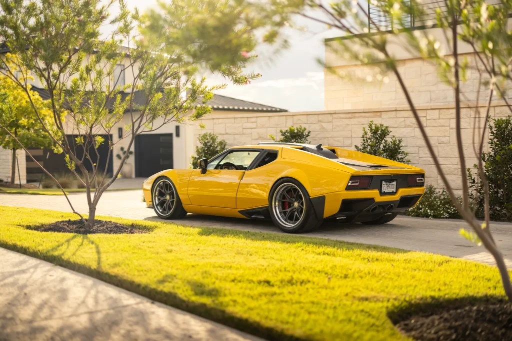 This is the DeTomaso Pantera ADRNLN by Ringbrothers, a 600-horsepower custom beast that's about to make auction history again