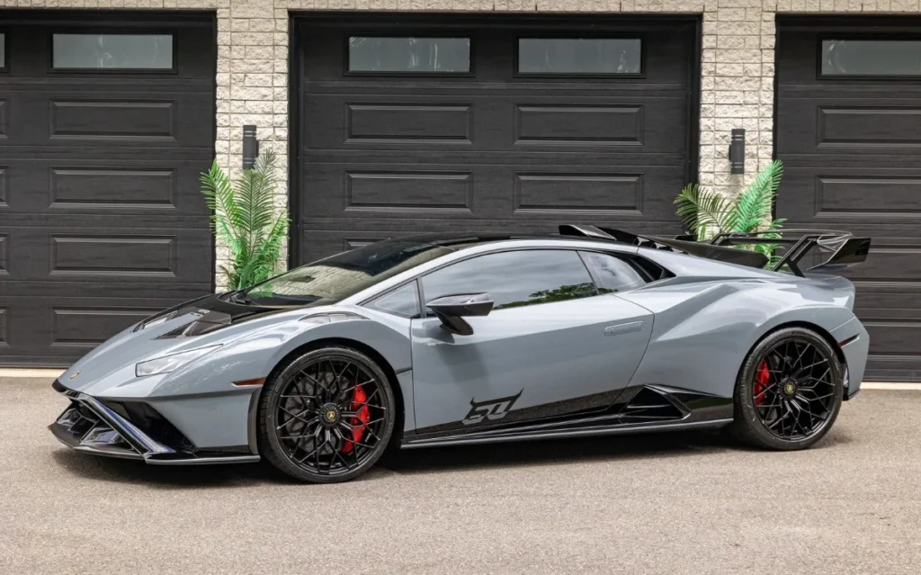 The McLaren 750S and Lamborghini Huracán STO are in the same supercars category